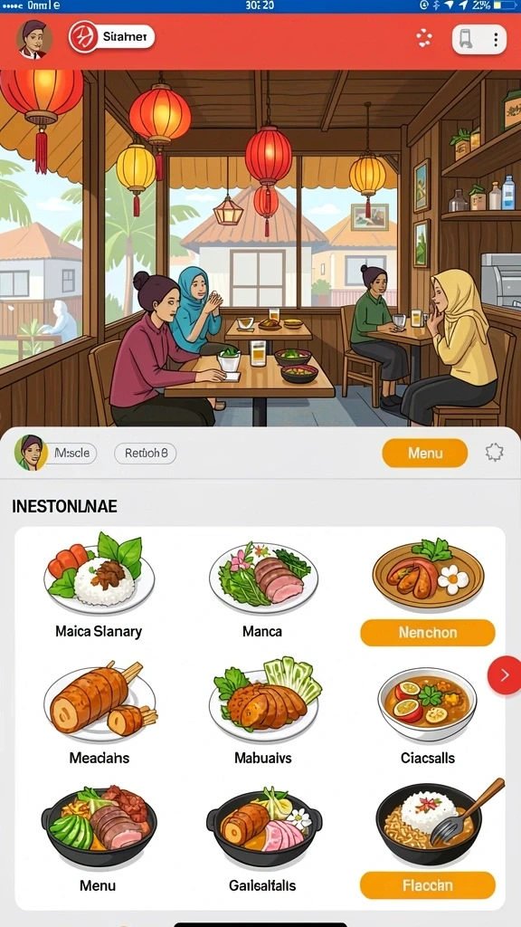 Beragam pilihan permainan yang seru dan menantang.