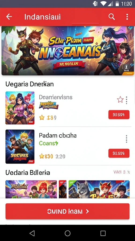 Karakter unik dengan kemampuan yang beragam.