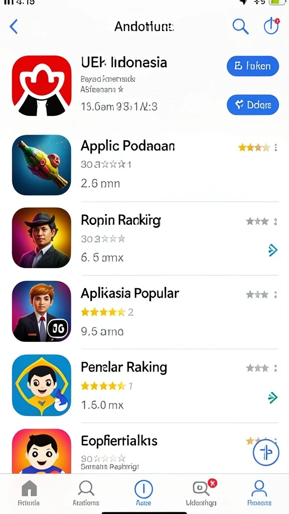 Screenshot 2: Menu pilihan permainan togel yang beragam dan menarik.