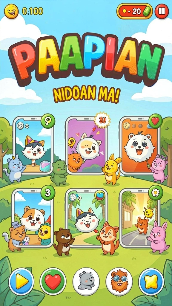 Gameplay yang seru dan penuh tantangan.