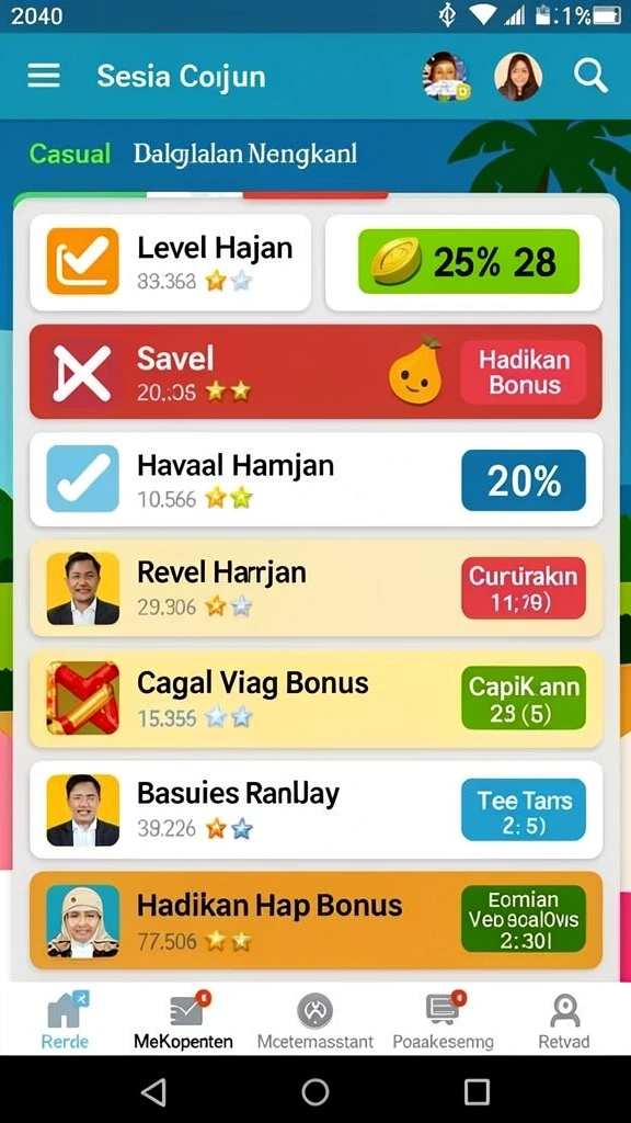 Pilih pesawat favoritmu dan tingkatkan kemampuannya.