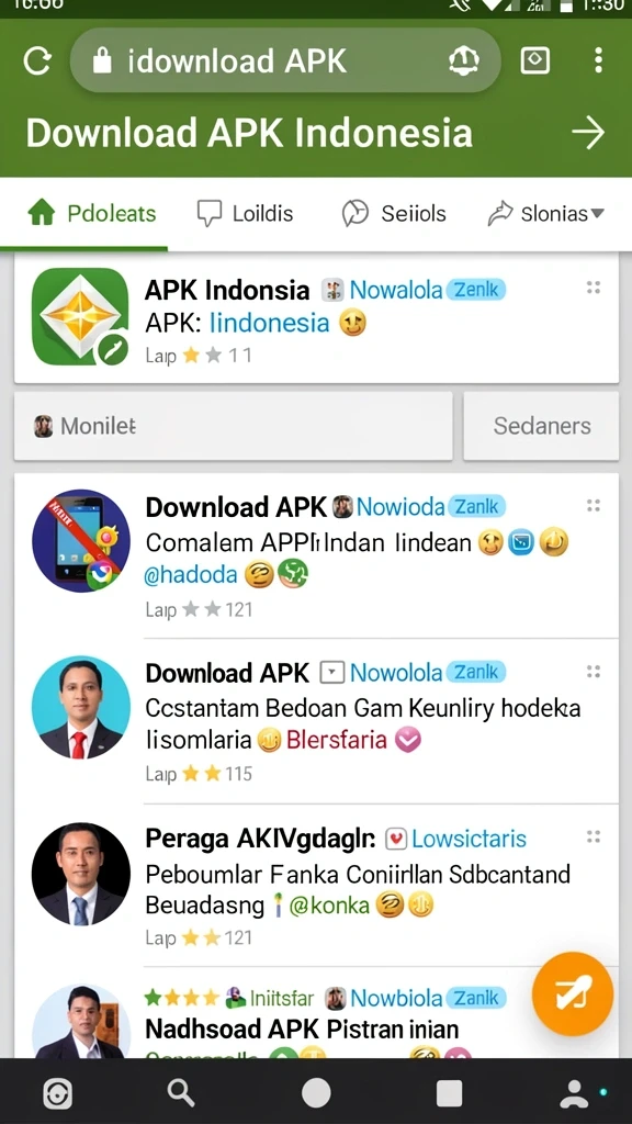 Tampilan awal aplikasi ASIA100 yang menarik dan interaktif.