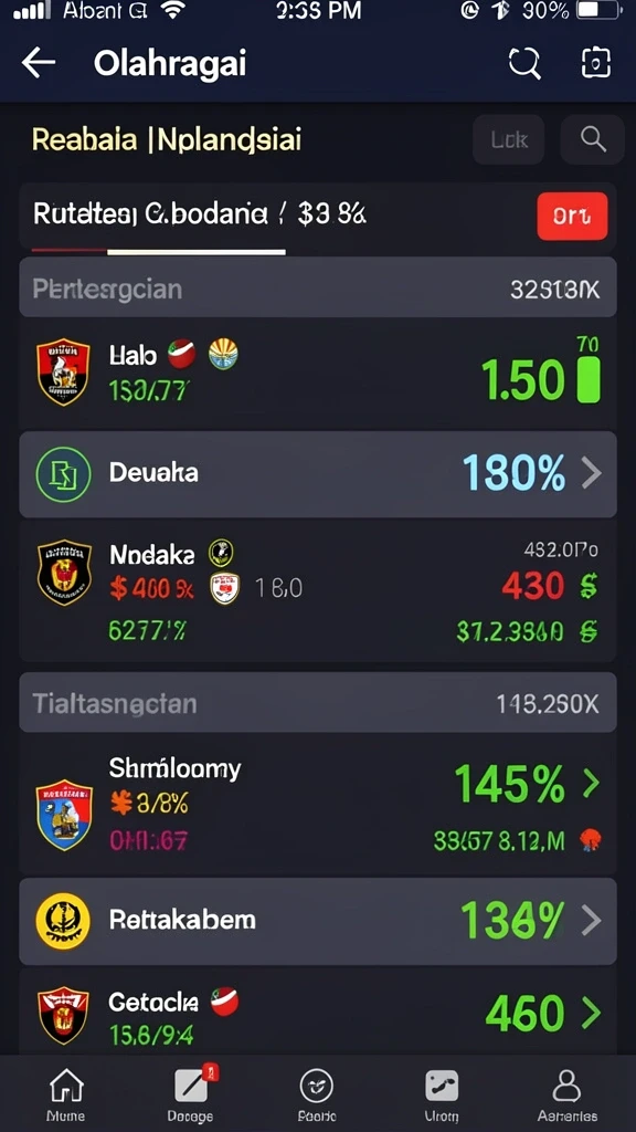 Screenshot momen epik saat bertarung di BIG77.