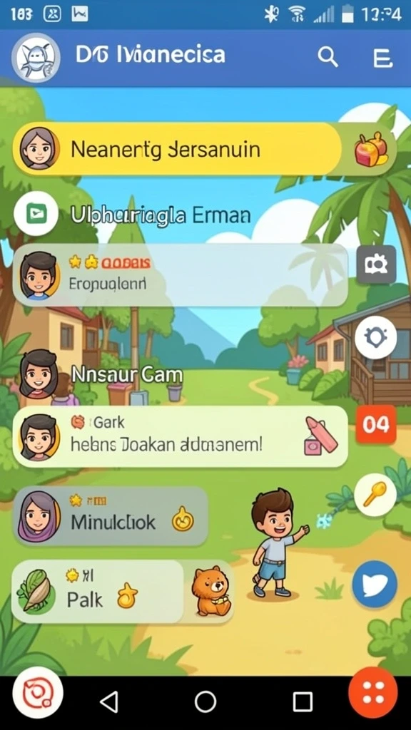Tampilan antarmuka yang user-friendly dan modern.