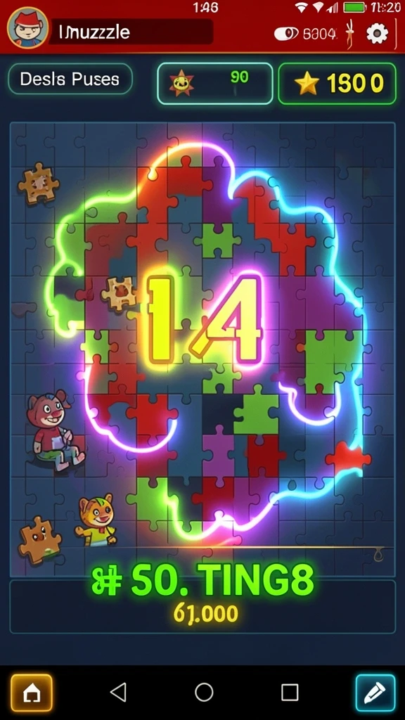Visual menawan dari salah satu level menarik di BONDAN69.