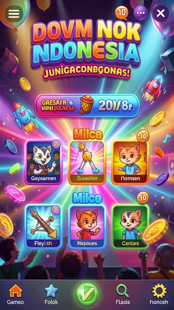 Karakter unik dan menarik dalam game.
