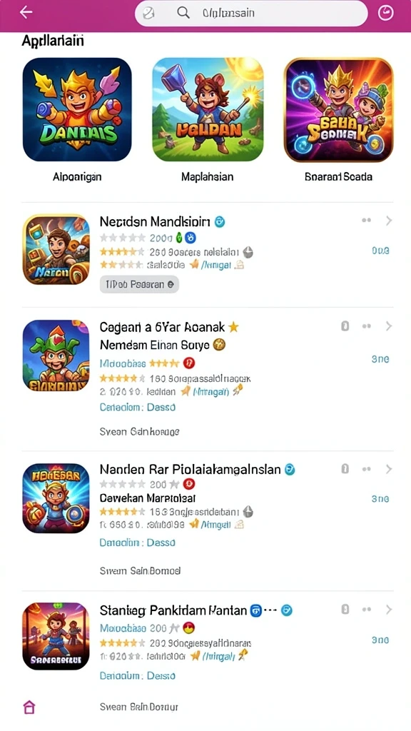Tampilan antarmuka EXOTOTO yang intuitif dan menarik.