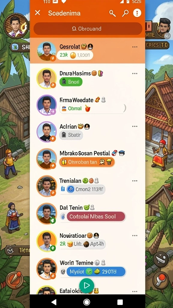 Screenshot menunjukkan tampilan level baru yang menantang.