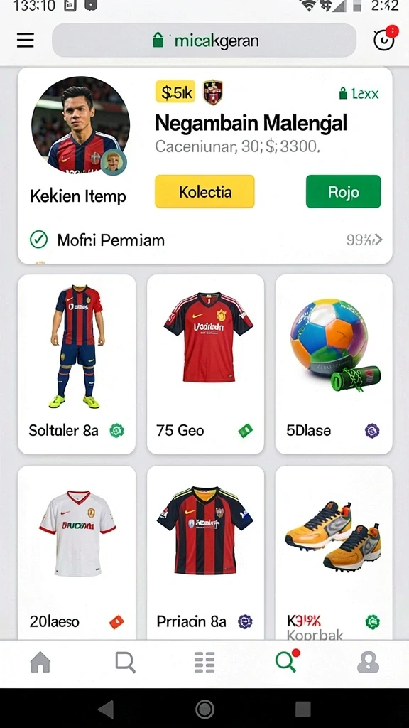 Karakter yang bisa dikustomisasi sesuai dengan keinginan.