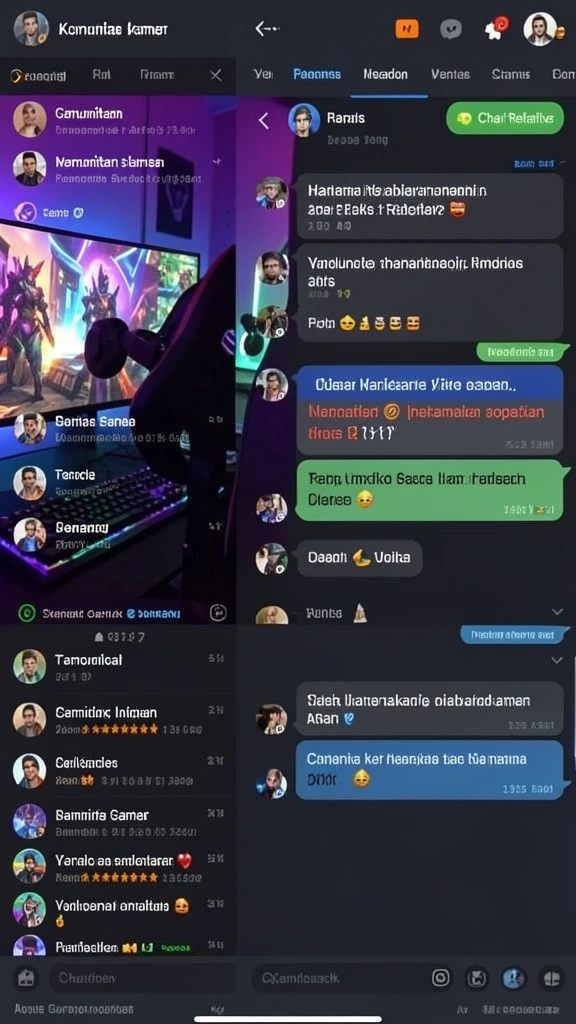 Screenshot menampilkan tampilan antarmuka permainan yang menarik.