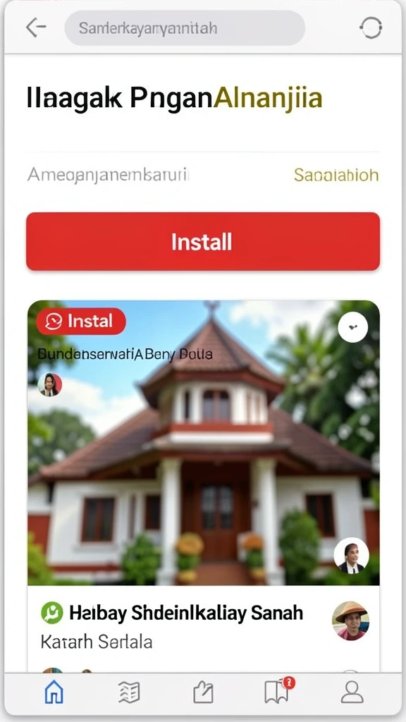 Screenshot menunjukkan berbagai misi yang tersedia dalam game.