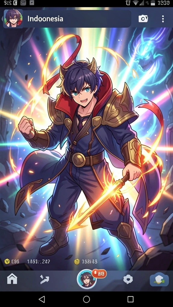 Tampilan event spesial dengan hadiah menarik.