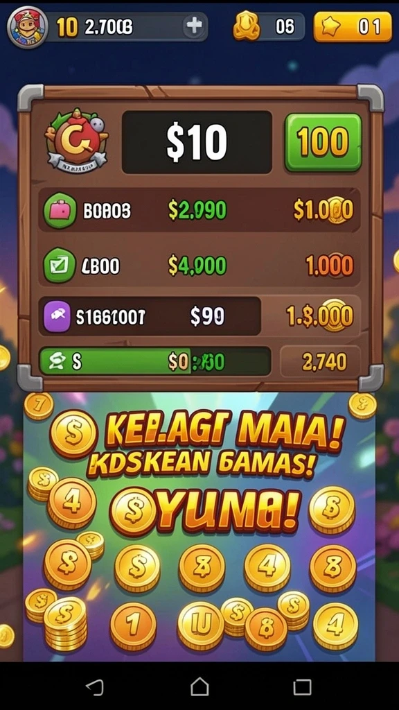 Fitur multiplayer untuk bermain bersama teman.
