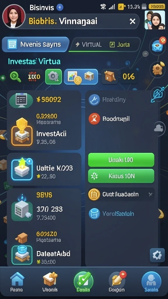 Fitur multiplayer memungkinkan bermain dengan teman secara real-time.
