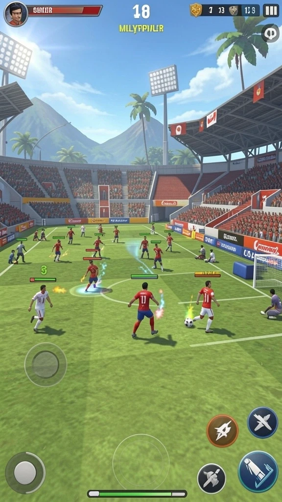 Grafis gameplay yang menawan dan interaktif.