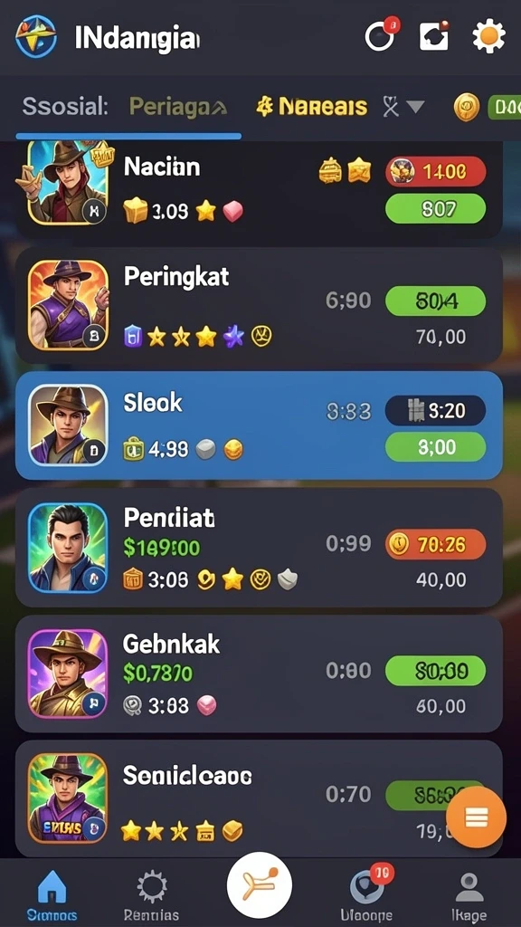 Beragam permainan yang tersedia untuk semua penggemar.