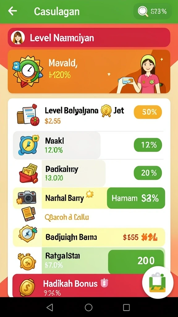 Tampilan antarmuka yang user-friendly.