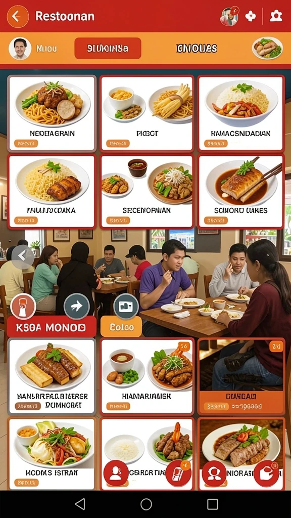Fitur multiplayer yang memungkinkan bermain dengan teman.