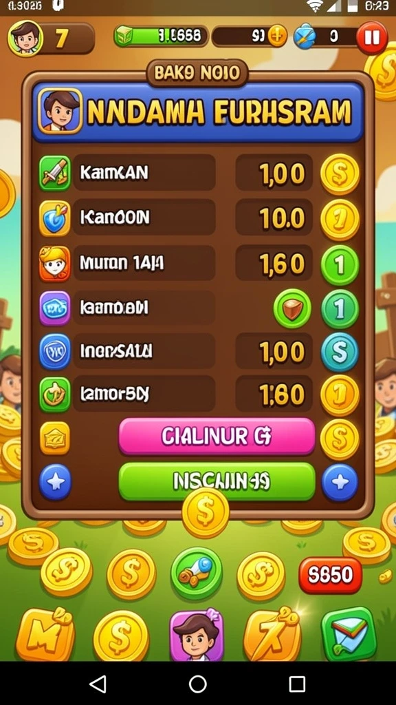 Grafik permainan yang memukau dan menarik.