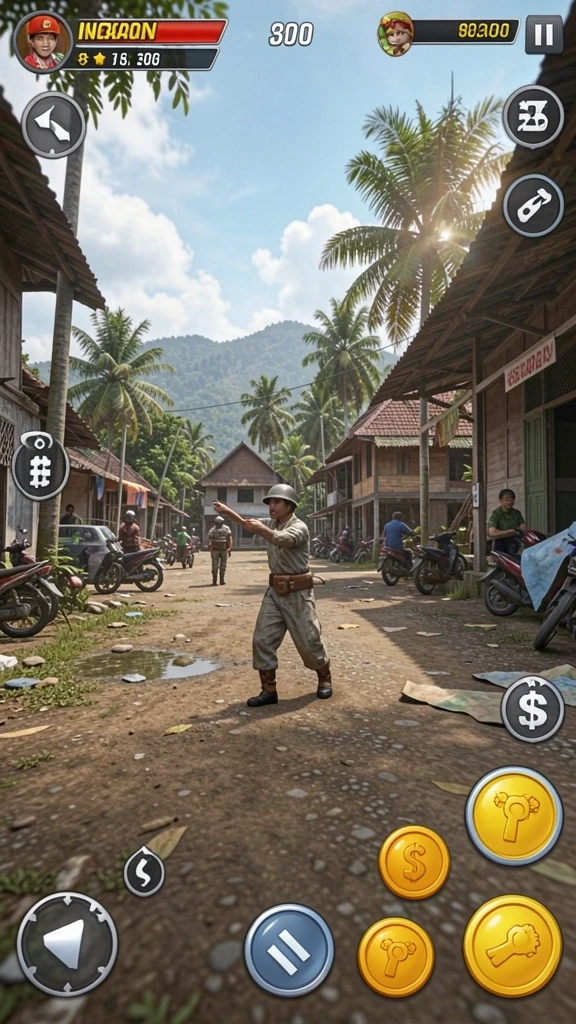 Tampilan grafis yang mengagumkan dan mendetail.