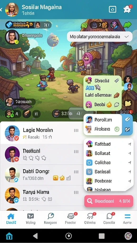 Karakter menarik dengan kemampuan unik.