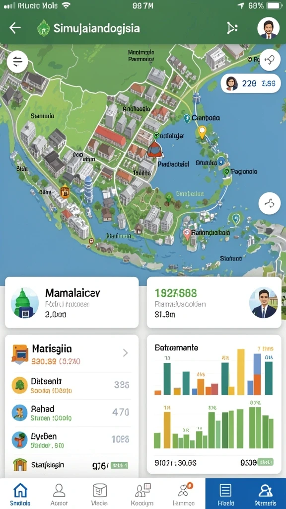 Fitur kompetisi yang menambah keseruan bermain.