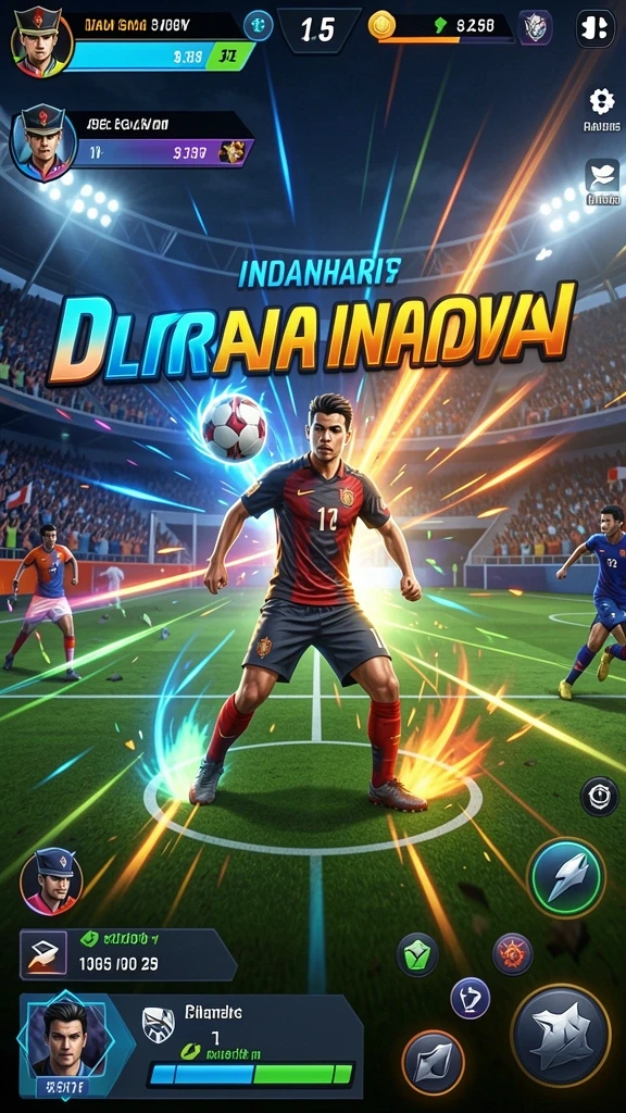 Screenshot dari mode permainan yang penuh tantangan.