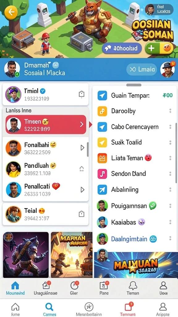 Tampilan antarmuka yang menarik dan mudah dinavigasi.