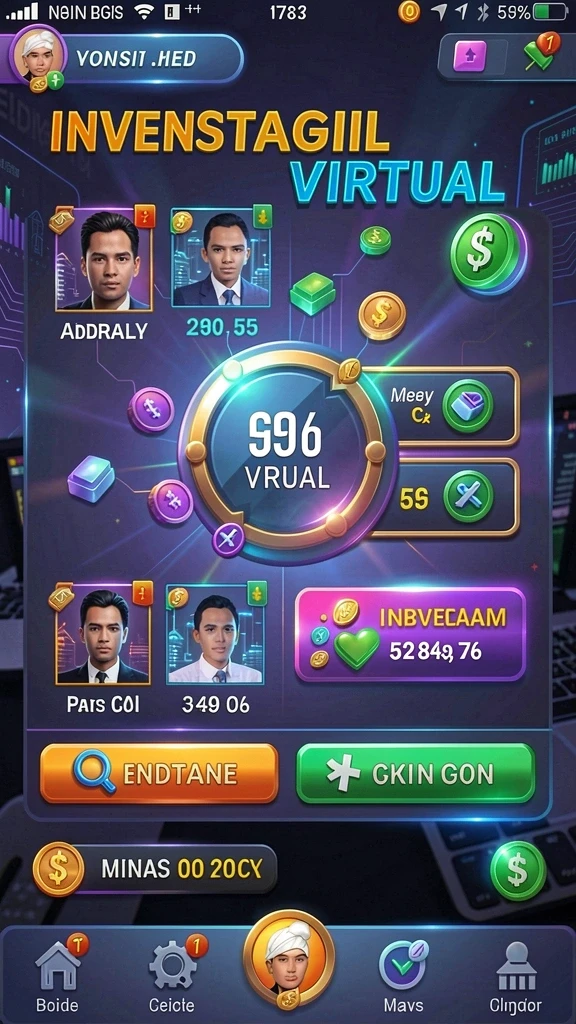 Tangkapan layar memperlihatkan visual lingkungan yang kaya.