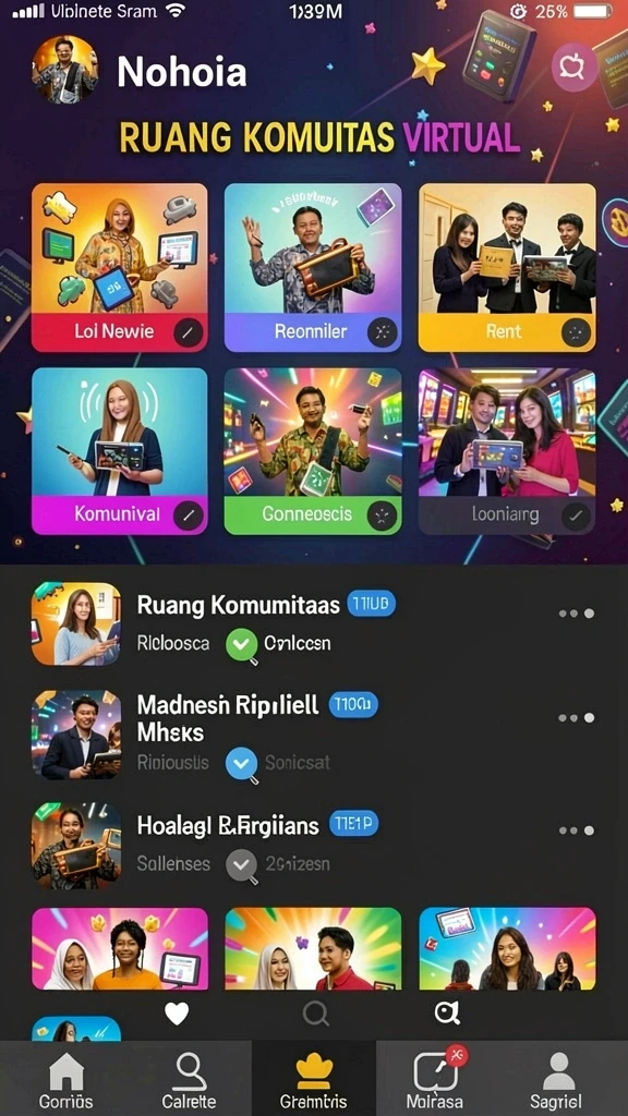 Momen seru dalam permainan saat menyelesaikan tantangan sulit.