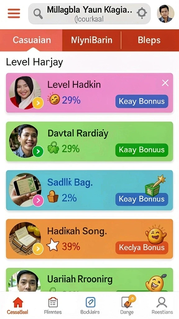 Level baru yang menantang menunggu untuk dijelajahi.