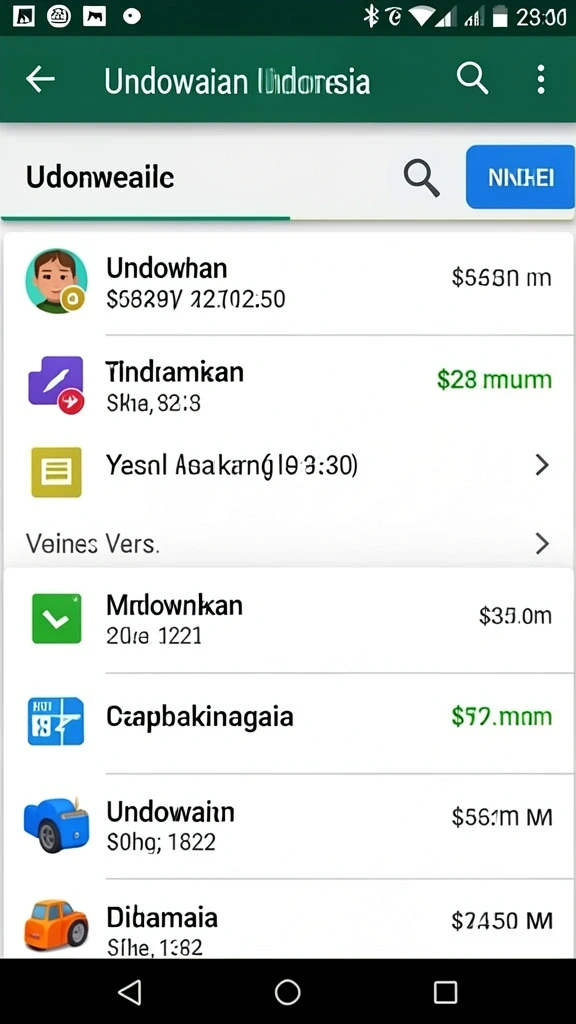 Ragam permainan yang mengasyikkan.