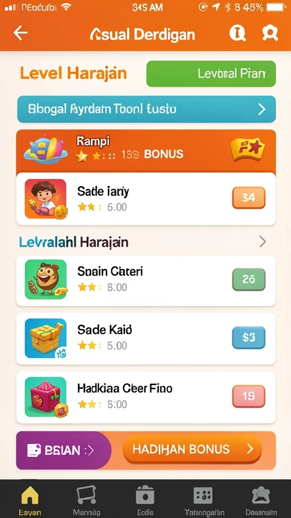 Screenshot menunjukkan dunia fantasi yang kaya akan detail.