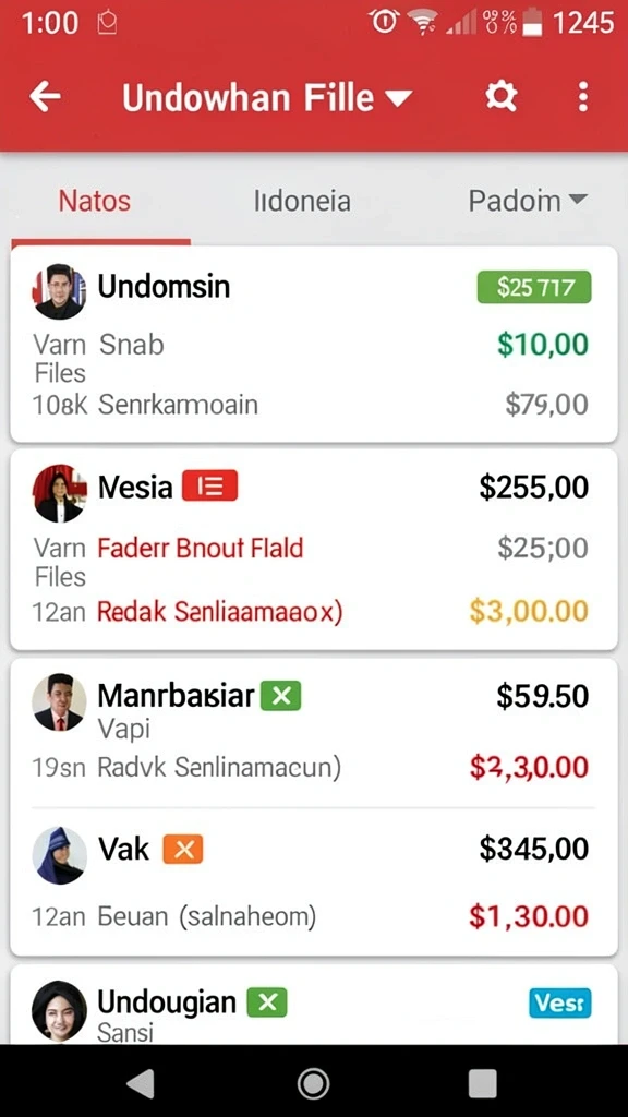 Menu bonus yang menggiurkan untuk pengguna.