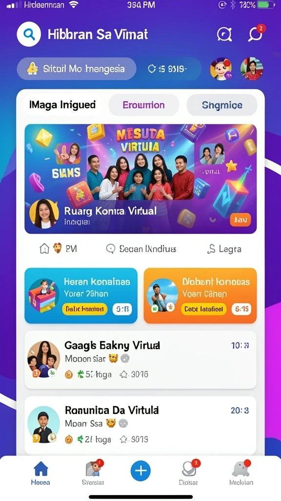 Kompetisi seru yang bisa diikuti oleh pemain.