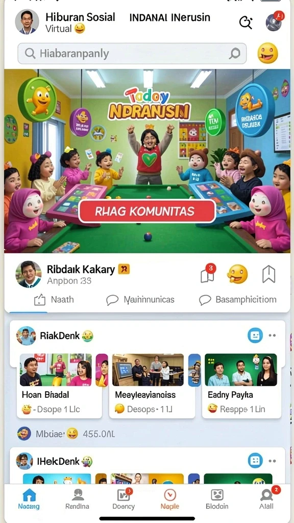 Karakter-karakter unik yang bisa Anda kustomisasi.