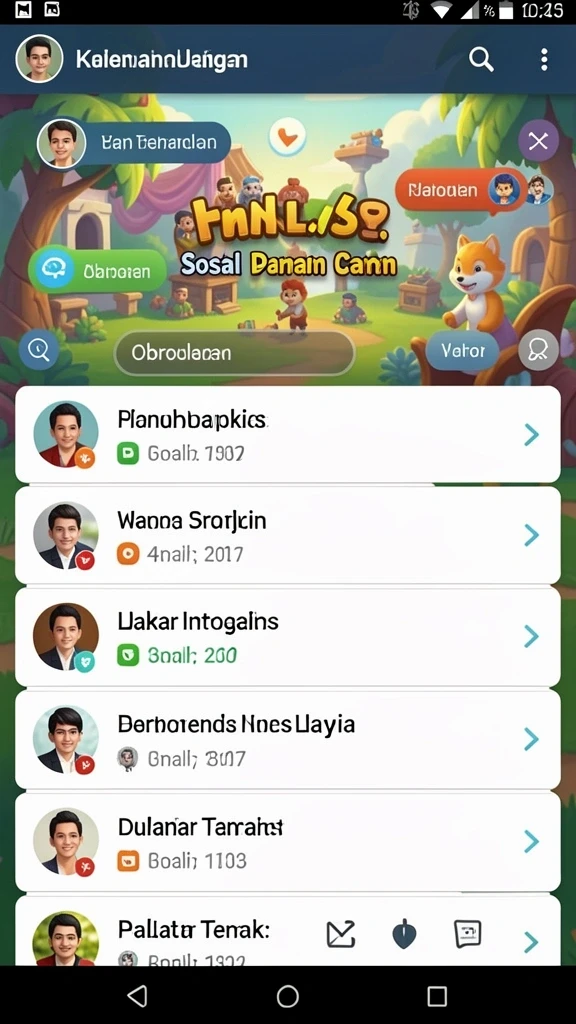 Tampilan antarmuka yang menarik dan mudah dipahami.