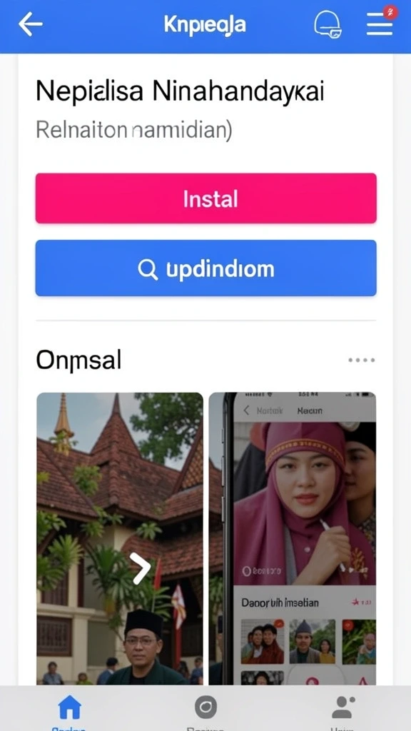 Gambaran karakter utama yang siap bertempur.