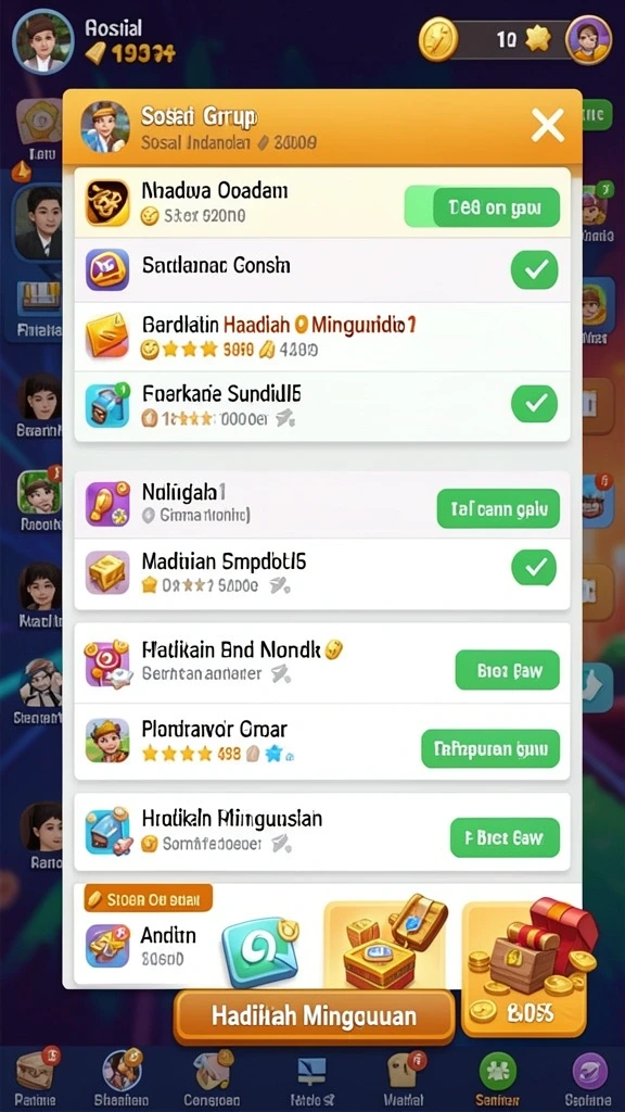 Komunitas aktif untuk berbagi strategi bermain.