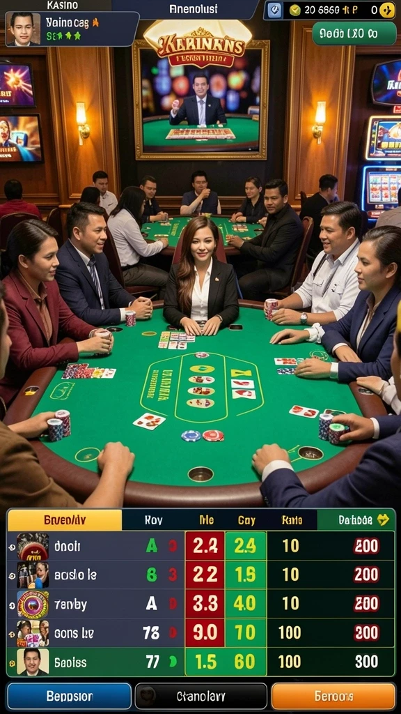 Tampilan antarmuka aplikasi ROKOKBET yang modern.
