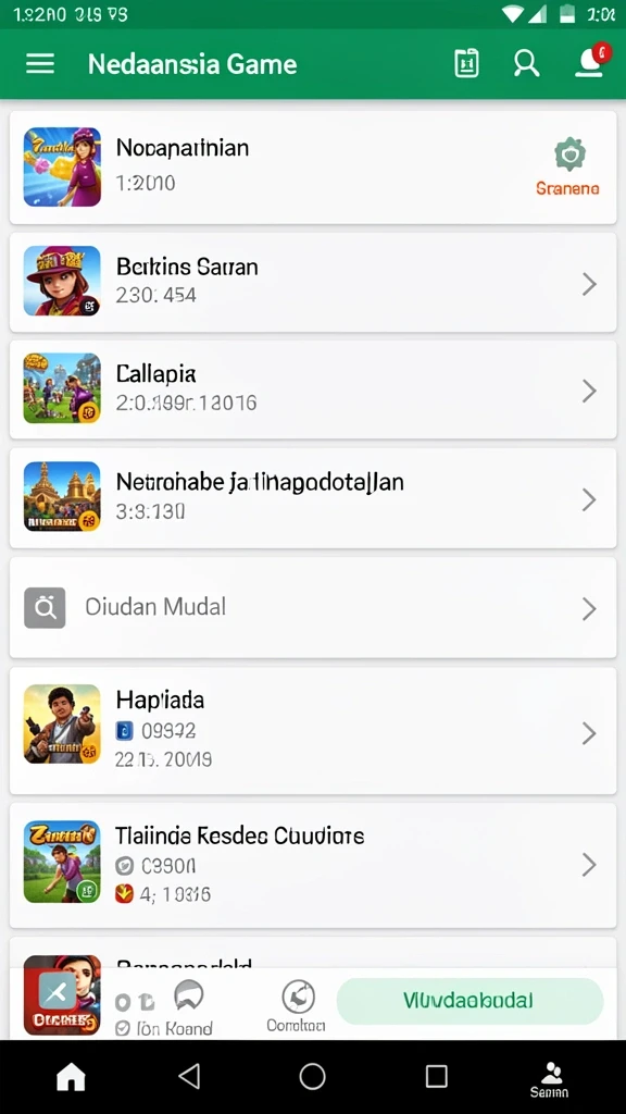 Misi mendebarkan di dalam game yang menantang.
