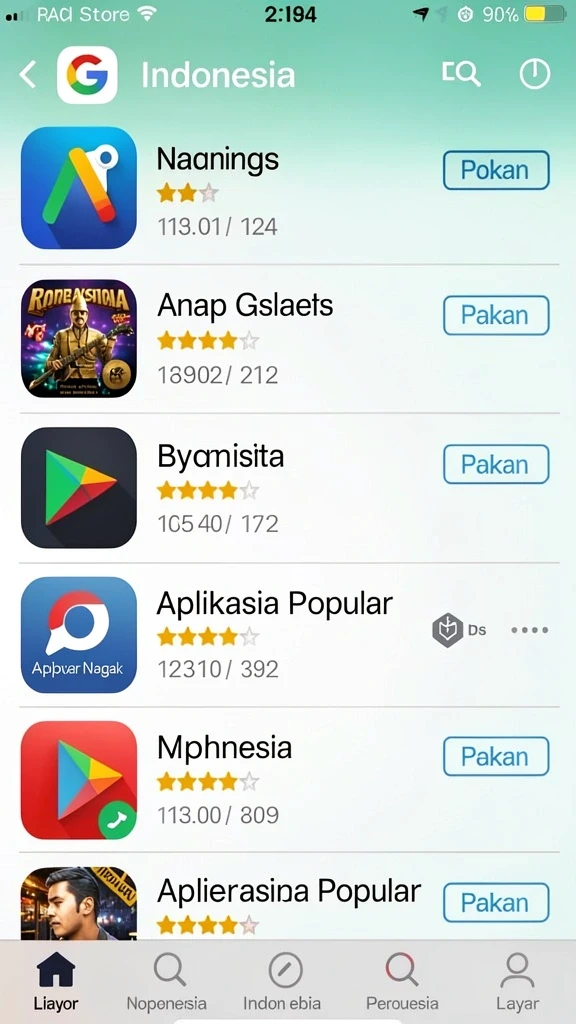Screenshot menampilkan petualangan di desa awal.