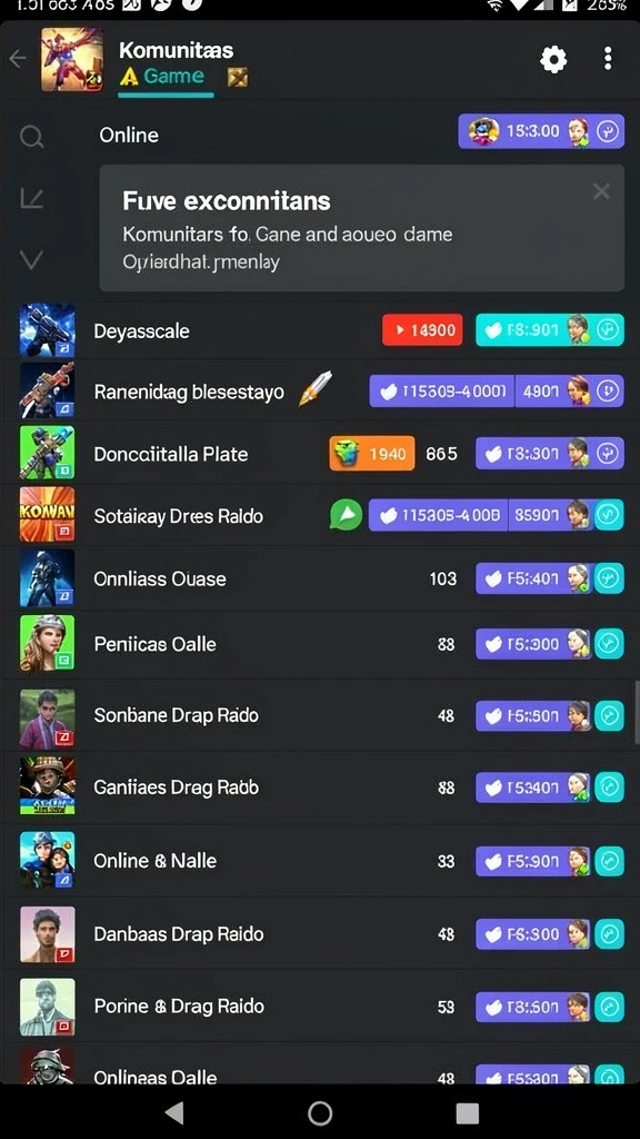 Screenshot menampilkan karakter baru yang menarik.