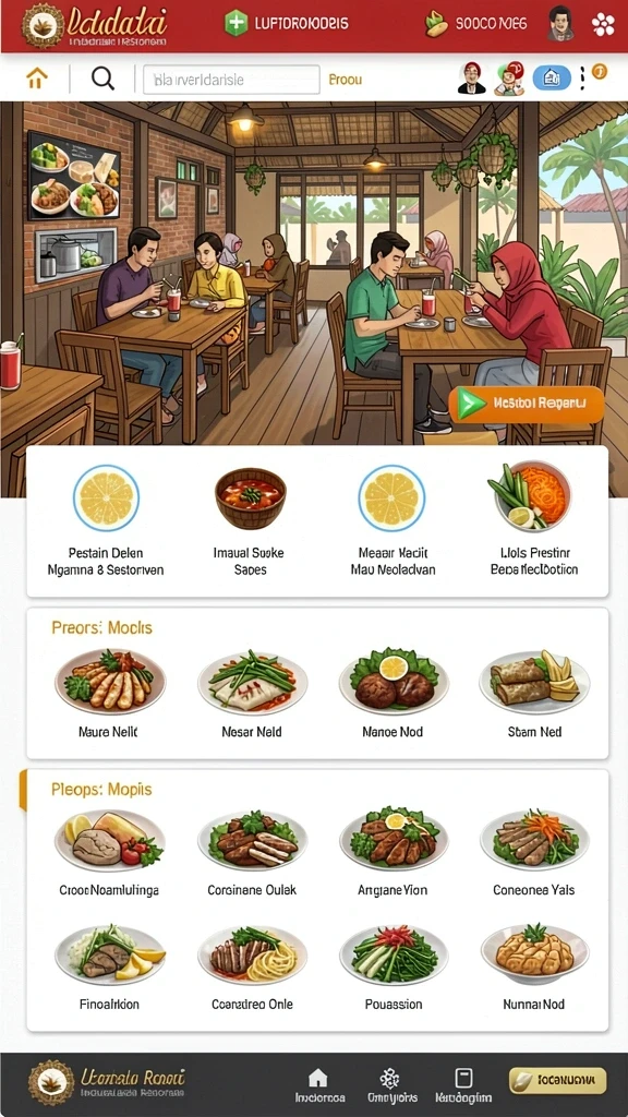 Mode kompetisi yang mendebarkan dan seru.