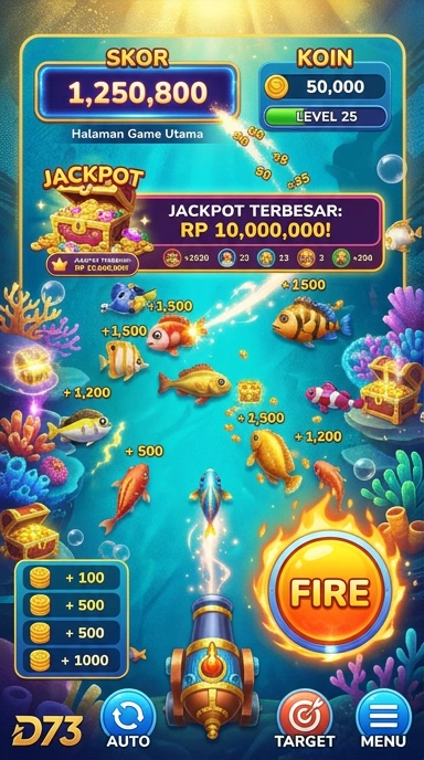 d73 — layar beranda